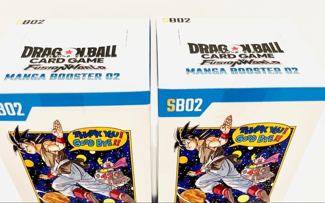 未開封2BOX マンガブースター02 フュージョンワールド