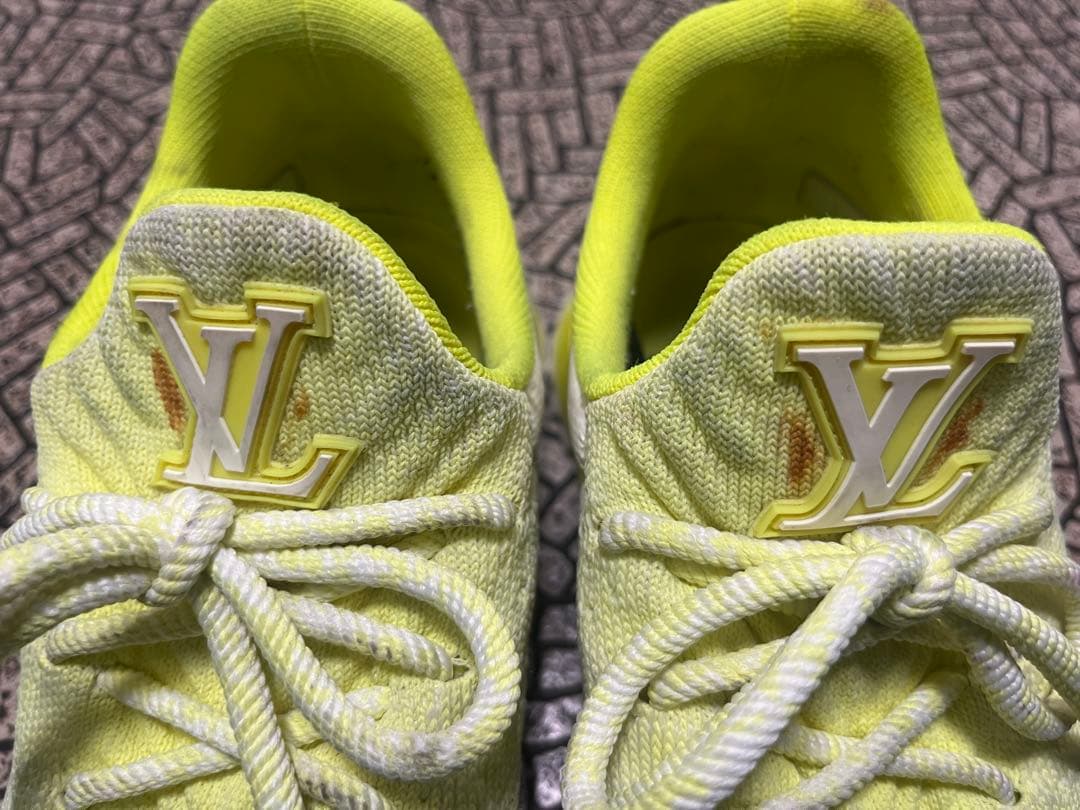 【激レア】LOUIS VUITTON ヴィトン 蛍光イエロースニーカー