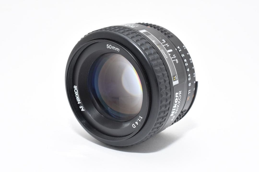 【美品】ニコン Nikon AF NIKKOR 50mm F1.4D 単焦点