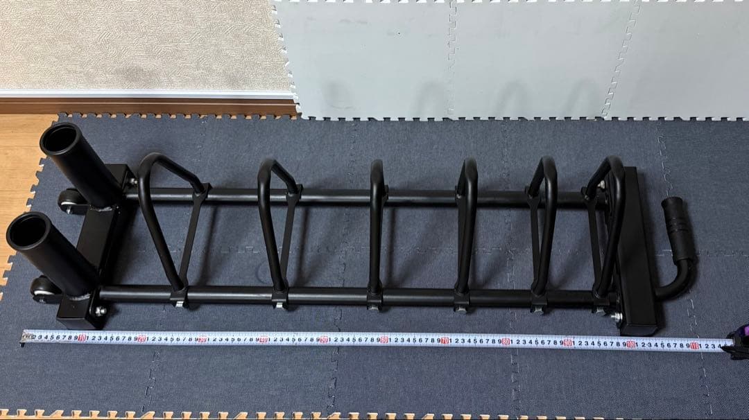 ウェイトプレートラック　プレート収納