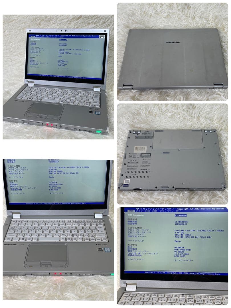 【ジャンク】Panasonic CF-MX5 6台セット