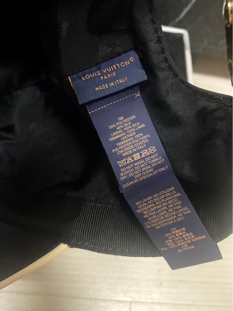 LOUISVUITTON ルイヴィトン〈キャップ ウ パ キャップ 〉モノグラム