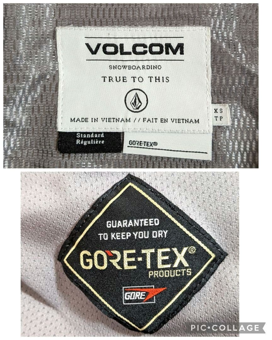 VOLCOM／ボルコム✦GORE-TEX✦スノボージャケット／XSサイズ