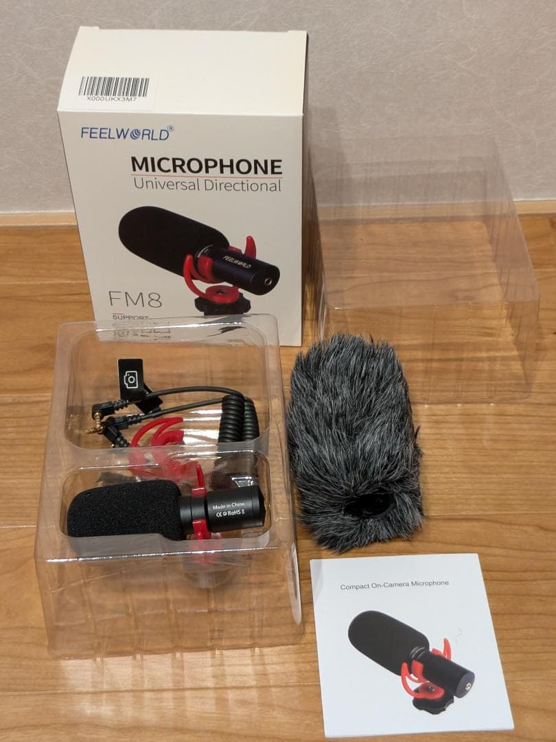 COMICA VM20 & FEELWORLD FM8 マイクセット