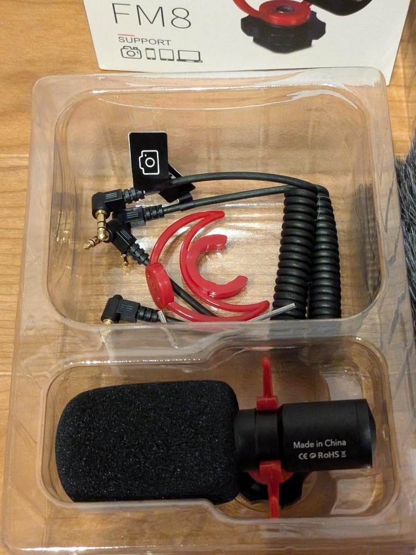 COMICA VM20 & FEELWORLD FM8 マイクセット