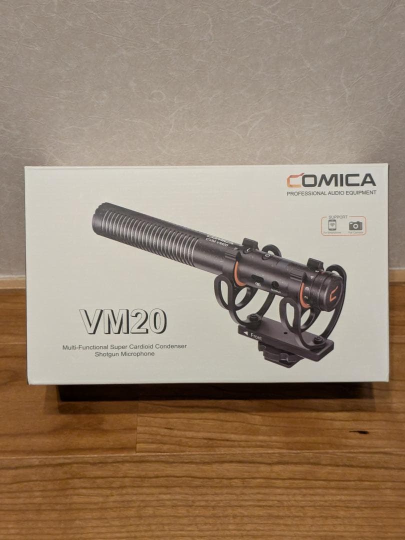 COMICA VM20 & FEELWORLD FM8 マイクセット