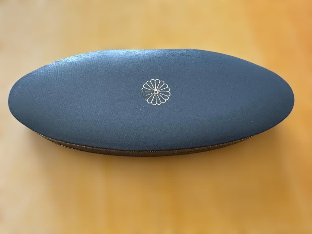 天皇陛下御在位60周年記念 懐中時計　和装七宝　松本徽章製