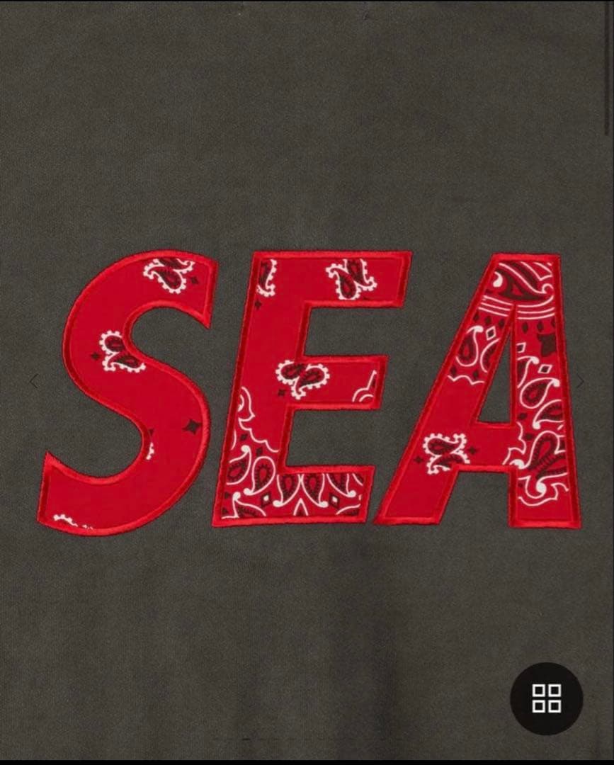 トップス WINDANDSEA Bandana Zip Up Sweatshirt