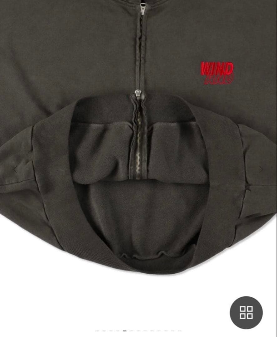 トップス WINDANDSEA Bandana Zip Up Sweatshirt