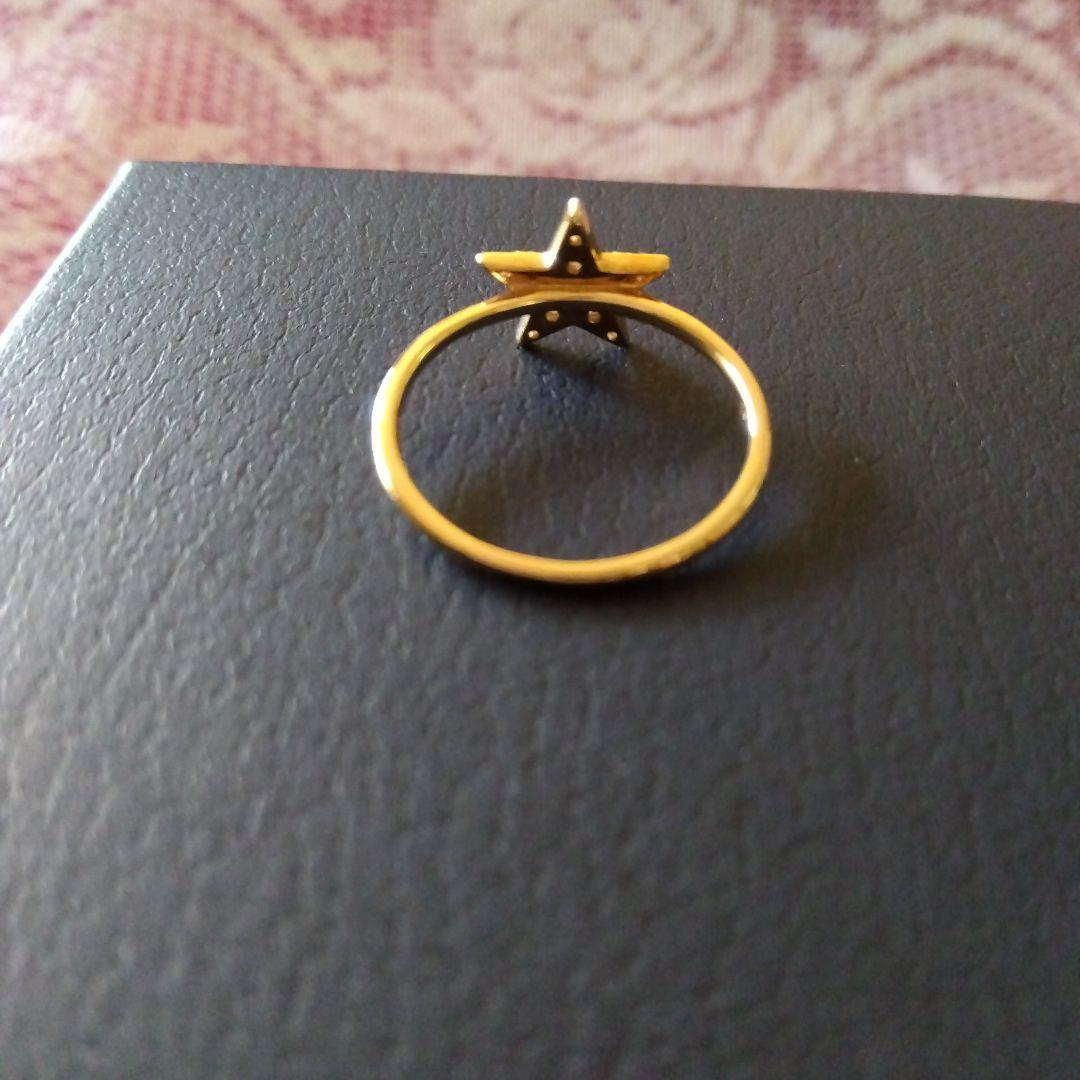 【うーしゃん】 シャンパンカラーダイアモンド 18KYGスターリング