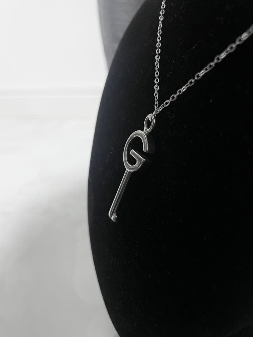 ⭐︎極美品 GUCCI GGロゴチャームネックレス 【確実正規品】