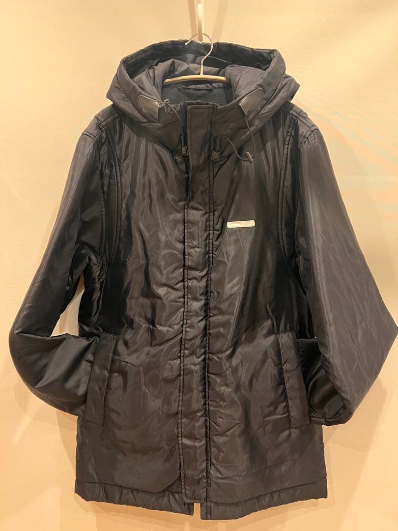 FINAL  ファイナルホーム　ブラックコート　フード付き