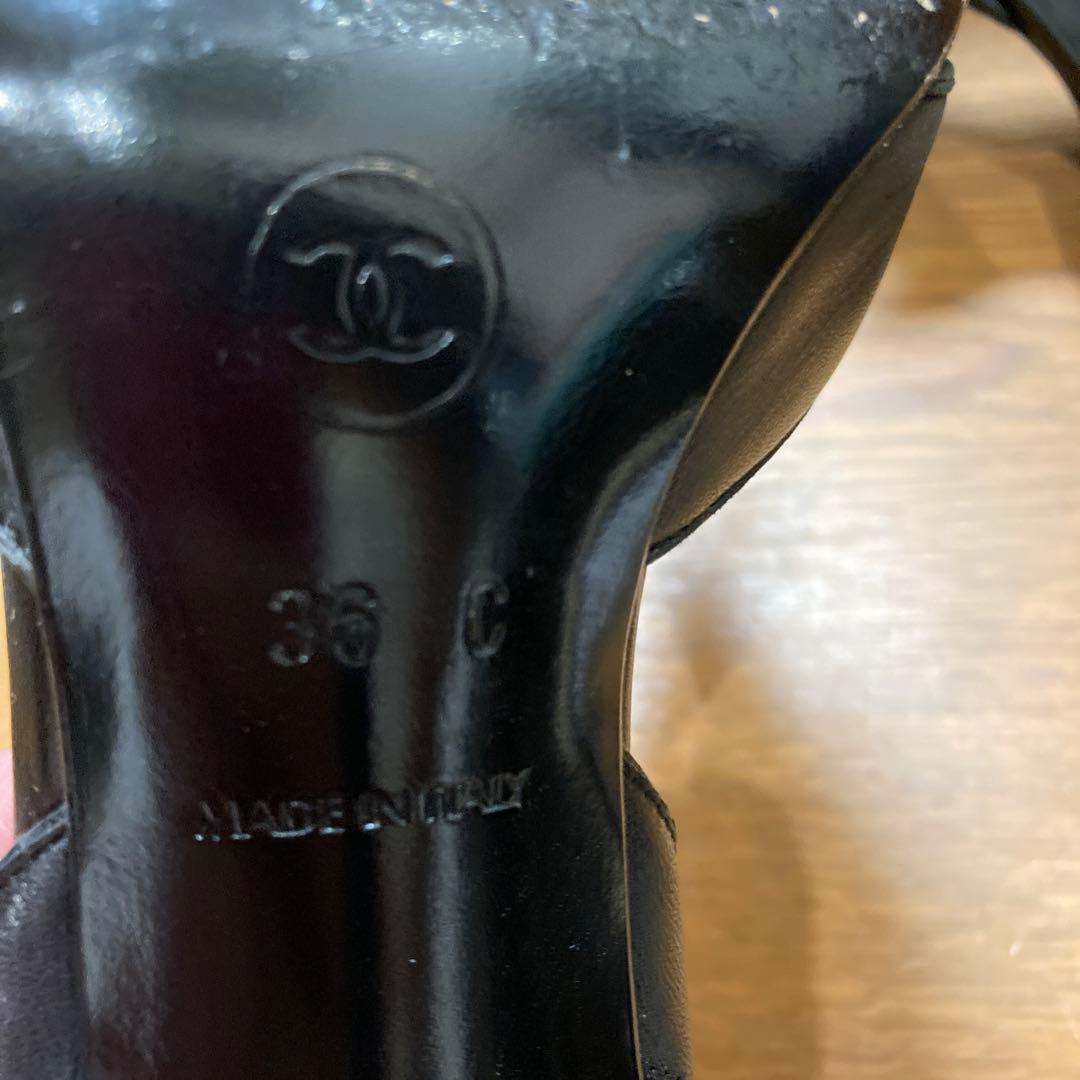 シャネルパンプス黒36C