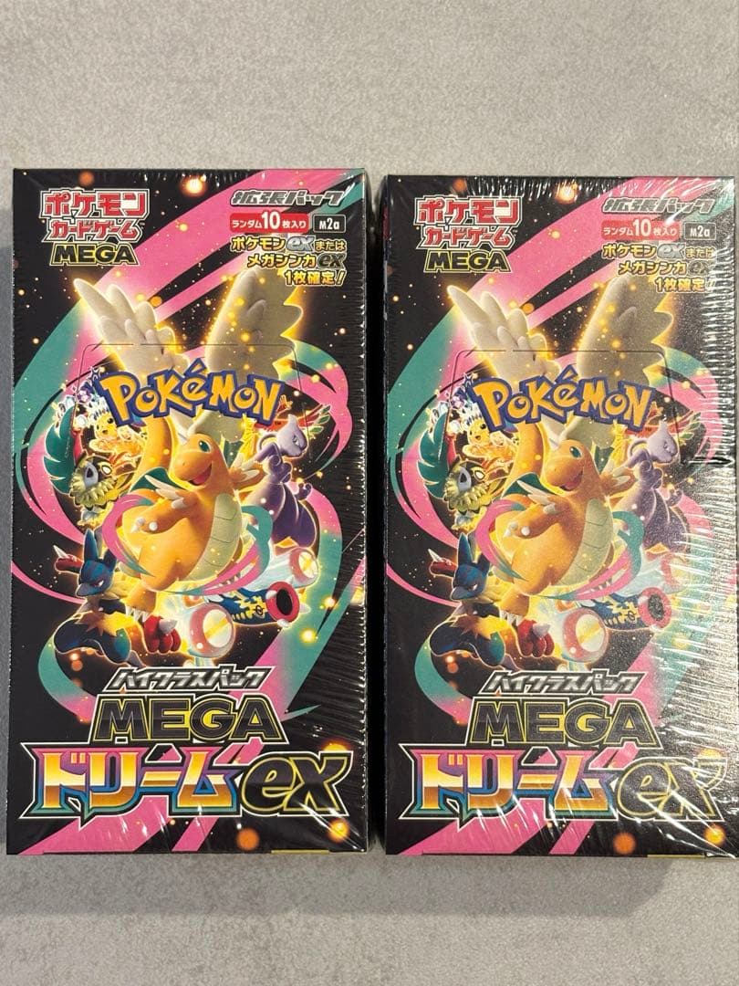 ポケモンカード ハイクラス MEGAドリームex シュリンク付き