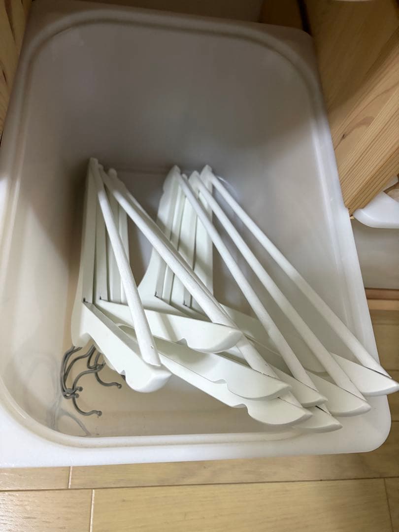 IKEA トロファスト 階段タイプ ホワイトボックス付き