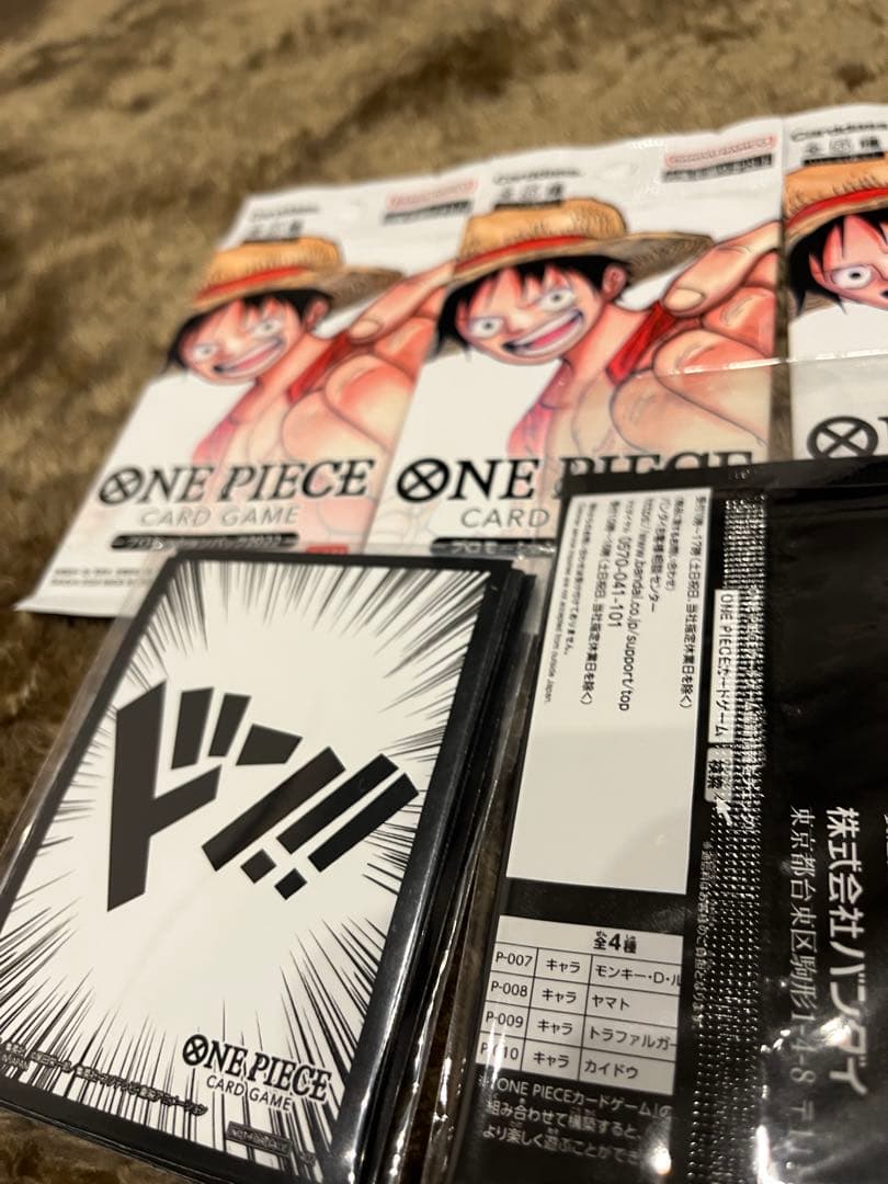 ワンピースカード　美品、未開封プロモ　まとめ売り