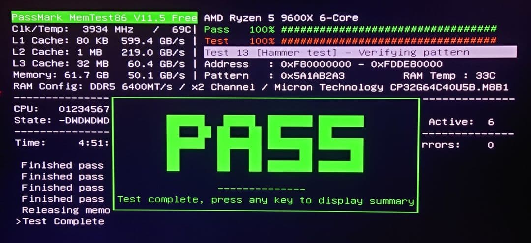 メモリー Crucial Pro DDR5 6400 CL40 64GB Kit