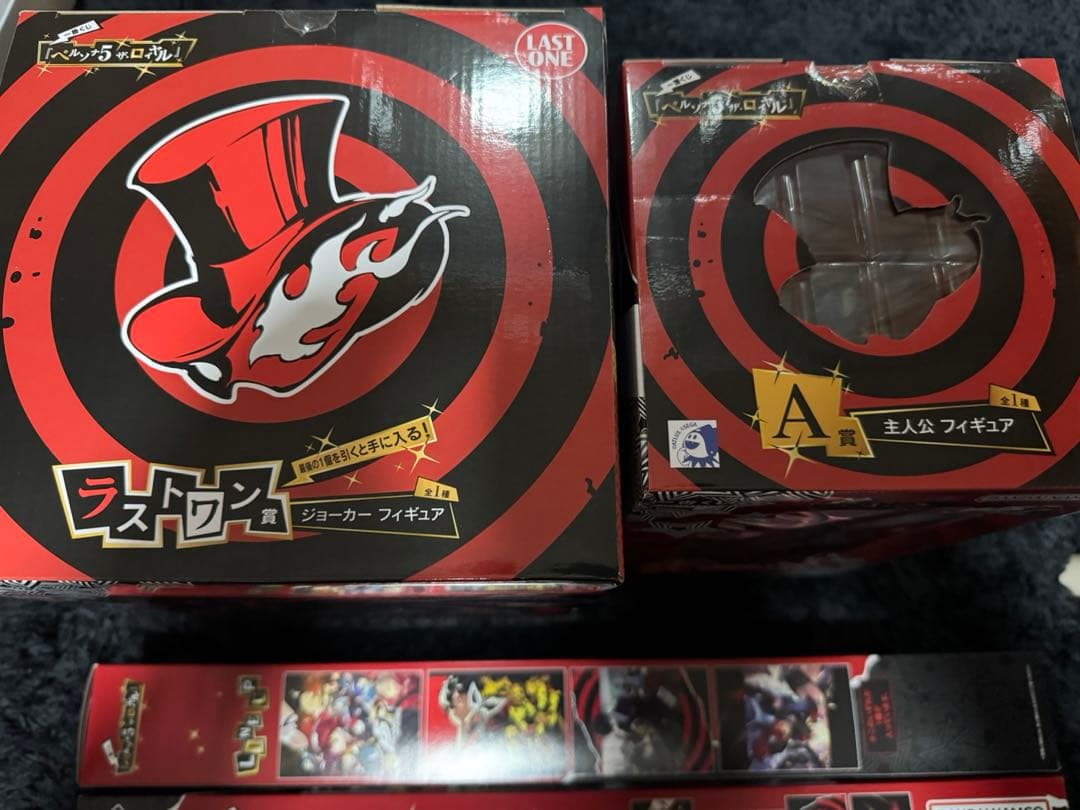 一番くじ　ペルソナ5 A賞主人公　ラストワン賞フィギュア　D賞ポスターフルコンプ