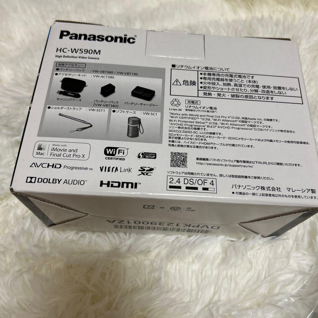 【極美品】Panasonic HC-W590M ビデオカメラ 64GB