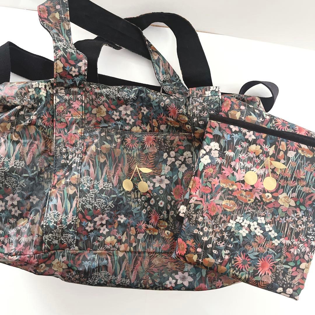 【未使用】ボンポワン　マザーズバッグ　ボストンバッグ