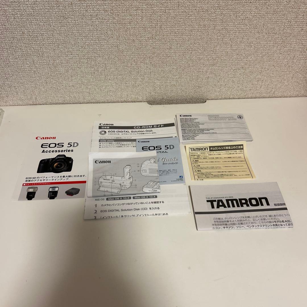 Canon EOS 5D デジタル一眼レフセット 付属品付き