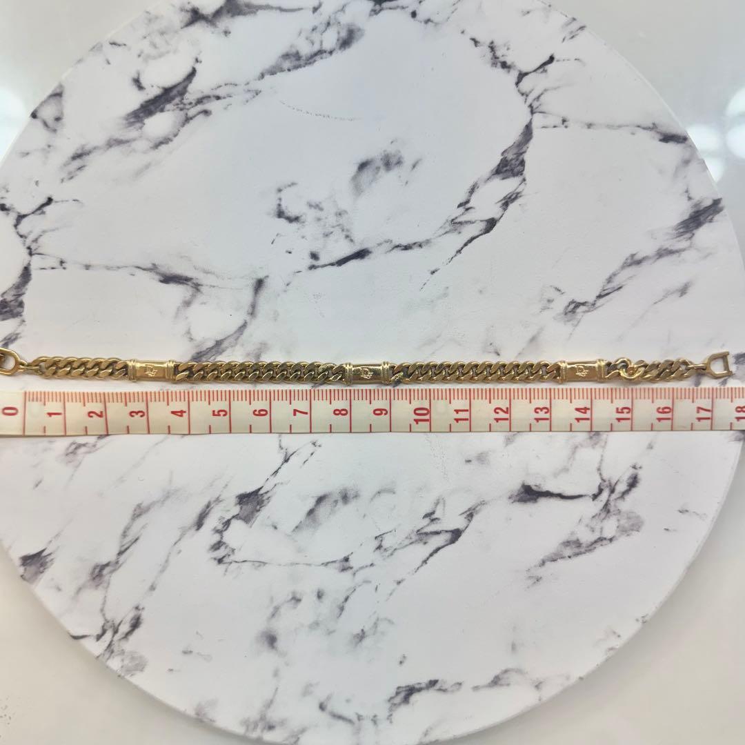 DIOR 喜平チェーンブレスレット