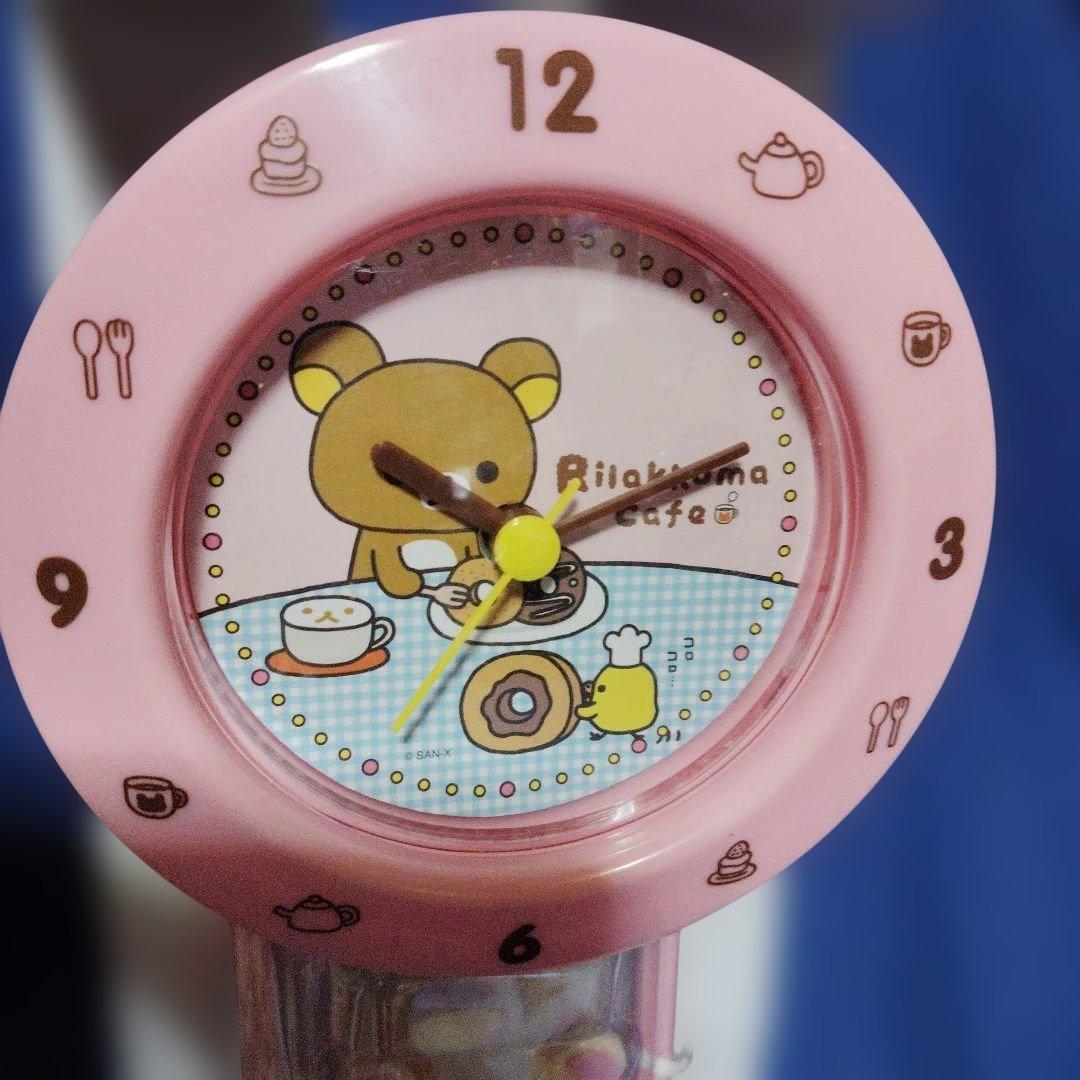 リラックマカフェ振り子時計