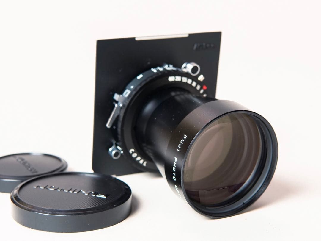 FUJINON T400mm F8　大判カメラ用望遠レンズ