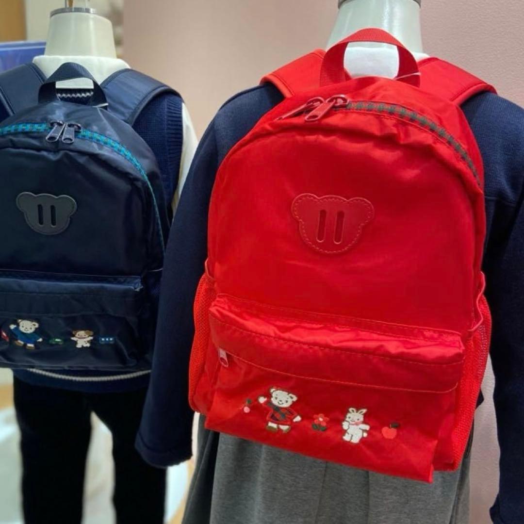 familiar ファミリア 新品リュック S 赤