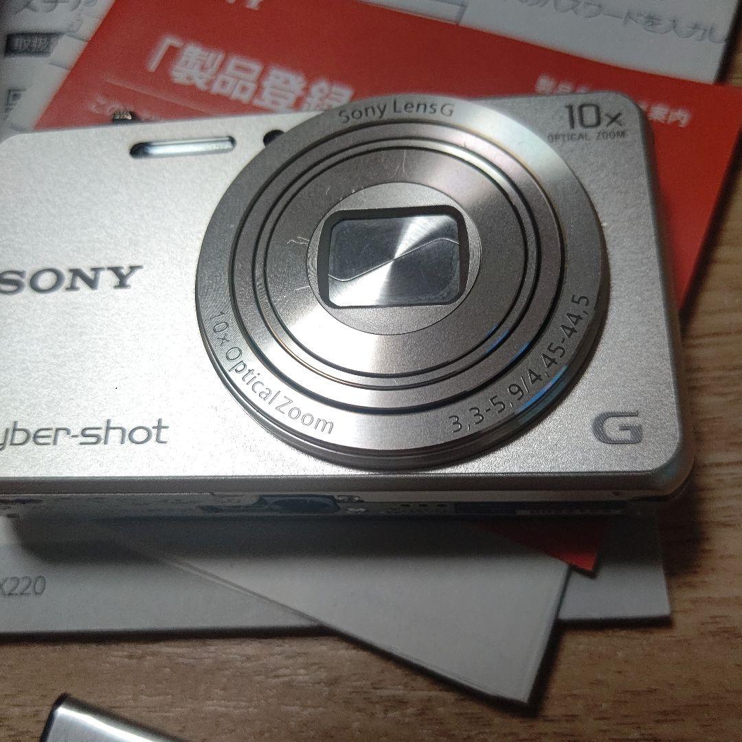 【美品】SONY Cyber-shot DSC-WX220　ゴールド　動作確認済