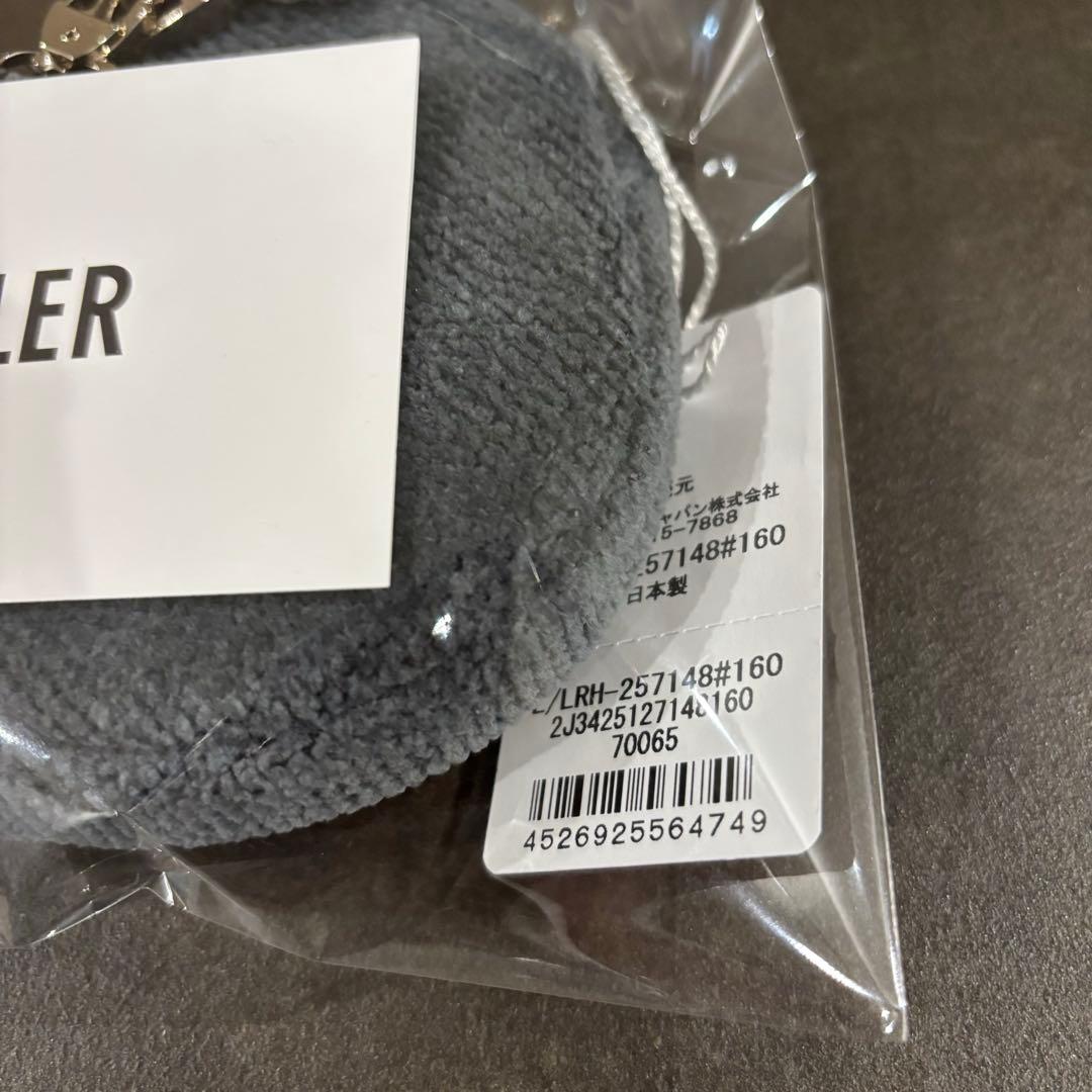 新品未使用★フェイラーポーチ ラブラリーハート　ハート型ポーチ グレー