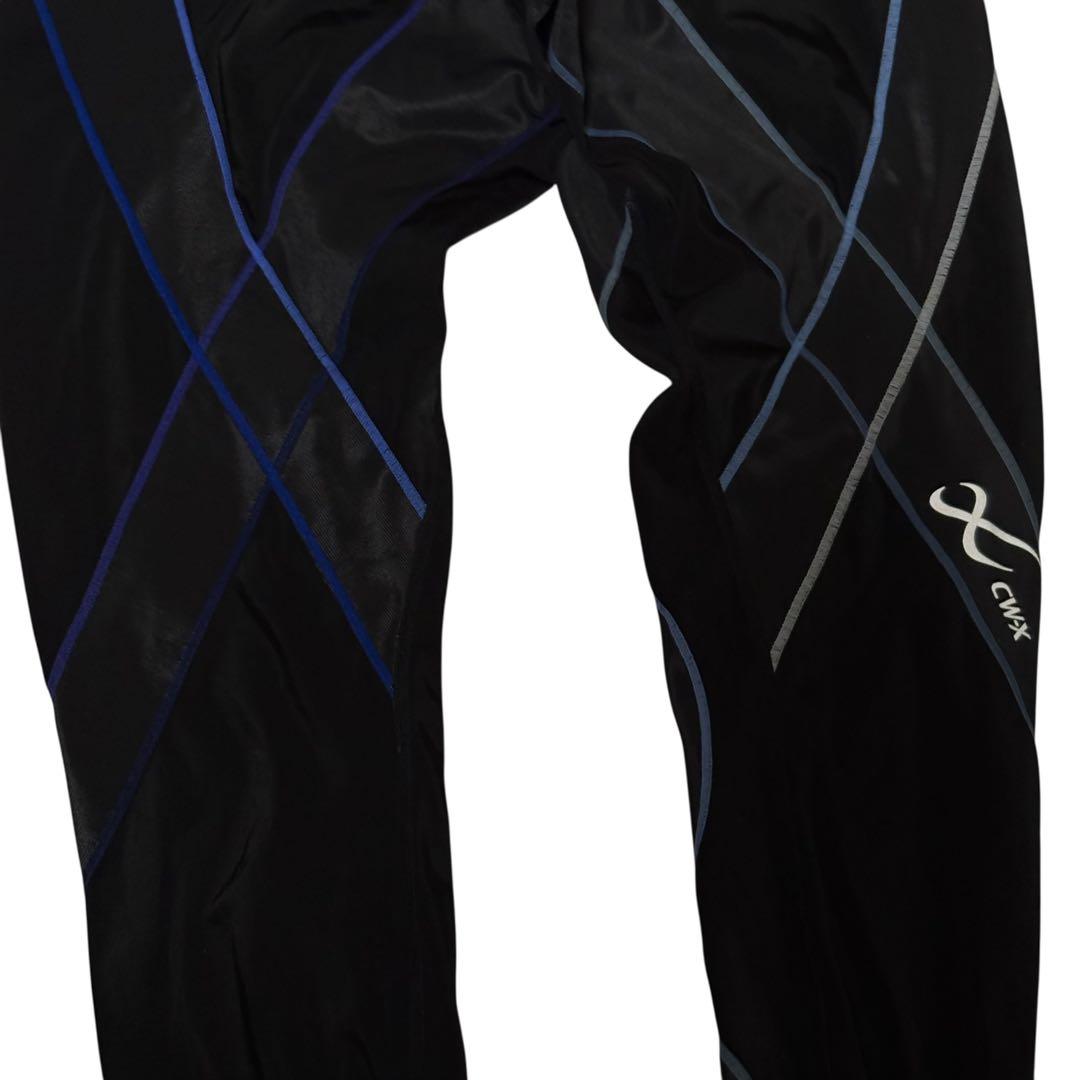 【美品】CW-X スポーツタイツ　サイズM　HZO639　ブルー