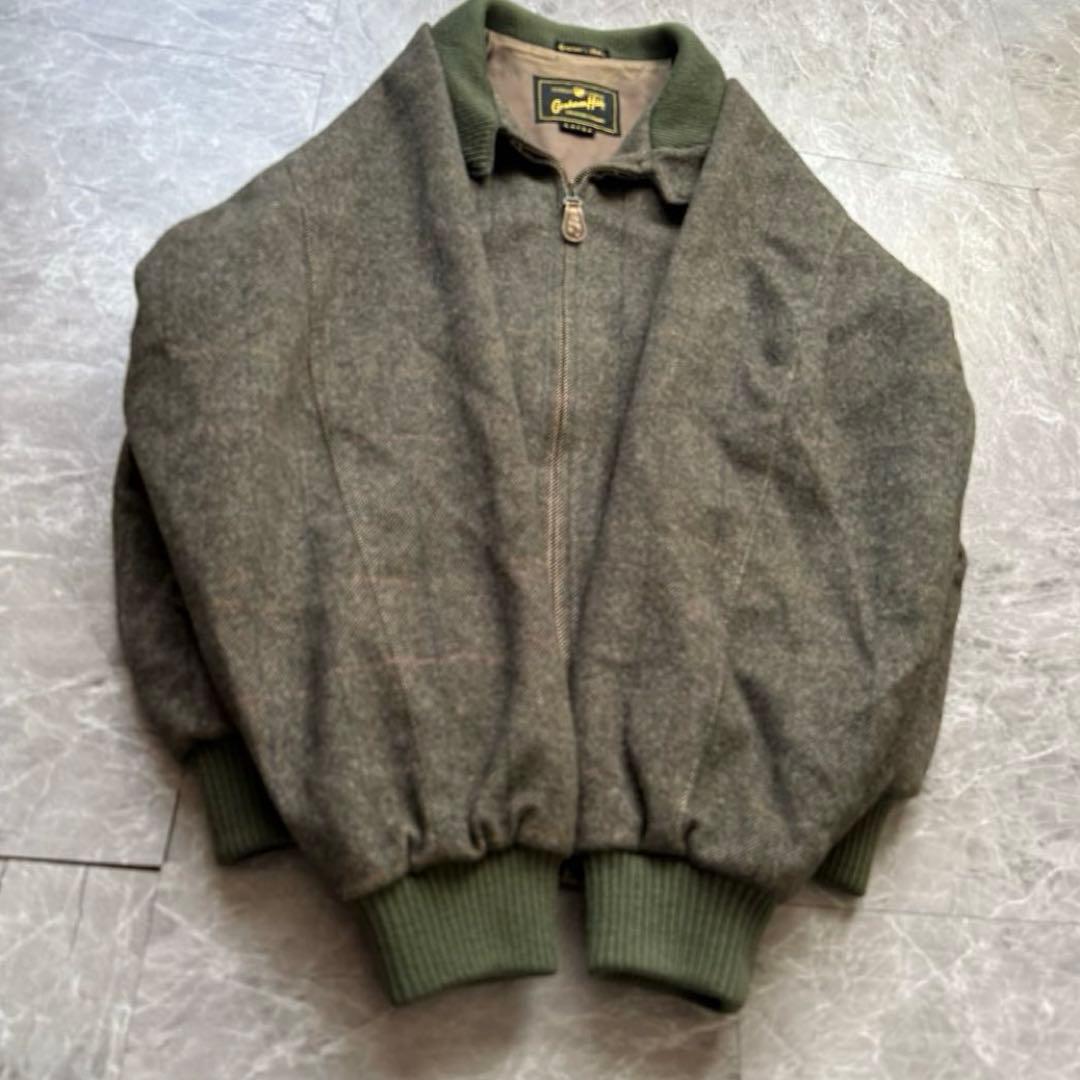 graham hill 短丈　スウィングトップ　ハリントンジャケット　ウール混