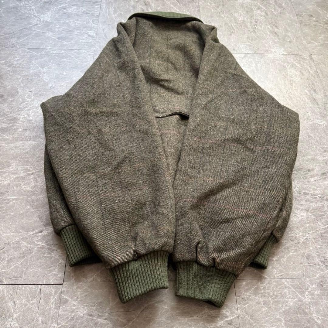graham hill 短丈　スウィングトップ　ハリントンジャケット　ウール混