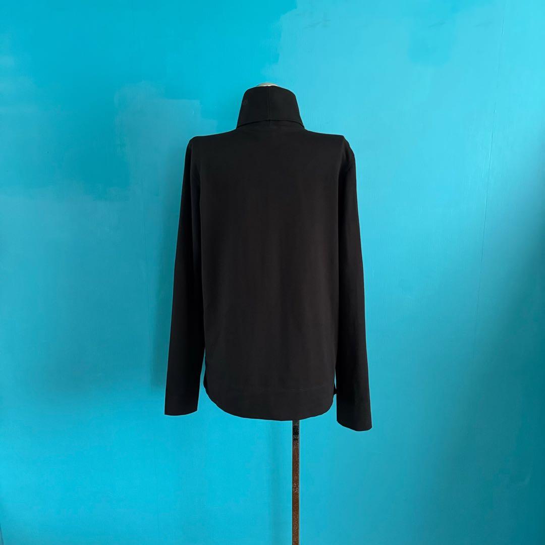 1364 FENDIフェンディ　ブラック タートルネックプルオーバー　46