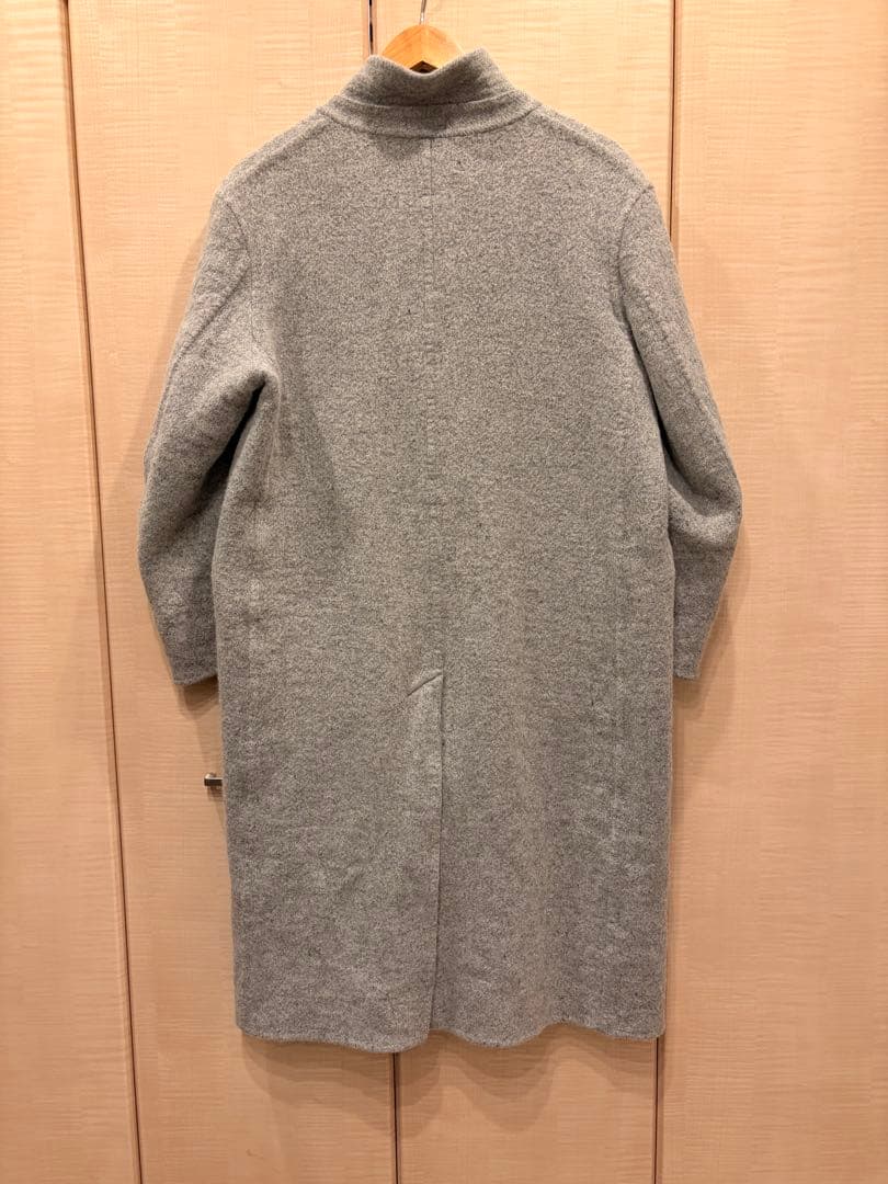 無印良品　LABO グレー チェスターコート Mサイズ ウールカシミア