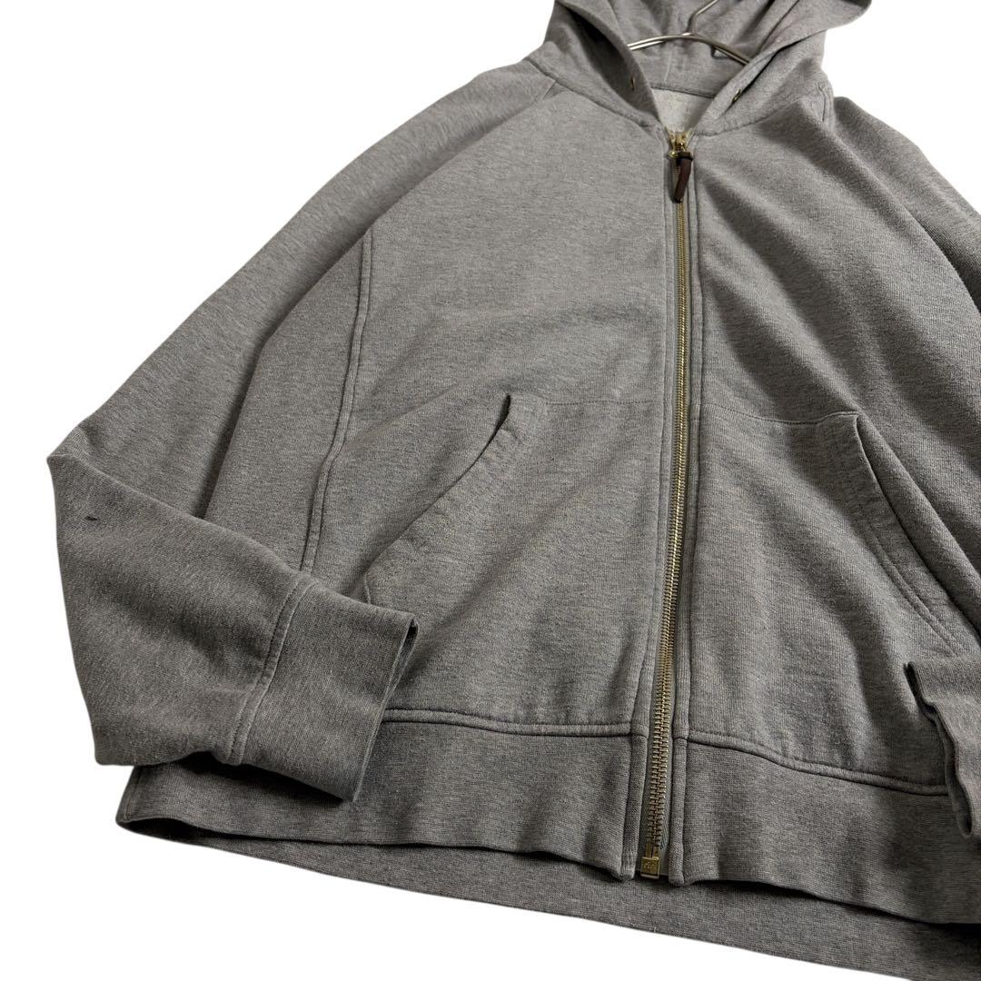 visvim フルジップパーカー 2 灰 ririジップ 日本製 ビズビム