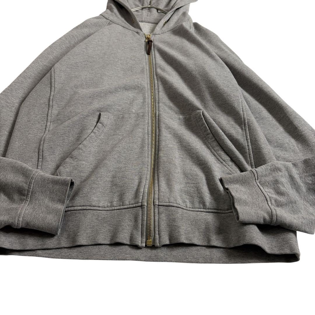 visvim フルジップパーカー 2 灰 ririジップ 日本製 ビズビム