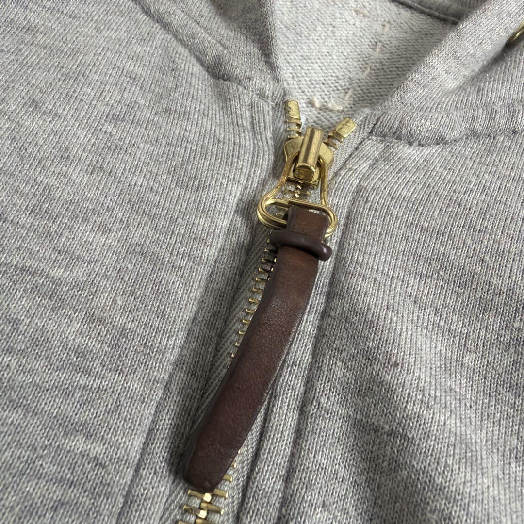 visvim フルジップパーカー 2 灰 ririジップ 日本製 ビズビム