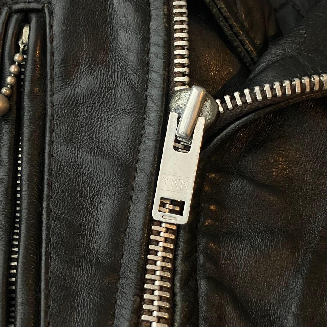 〜70s Champion Rivetts ダブルライダース ロンジャン 34