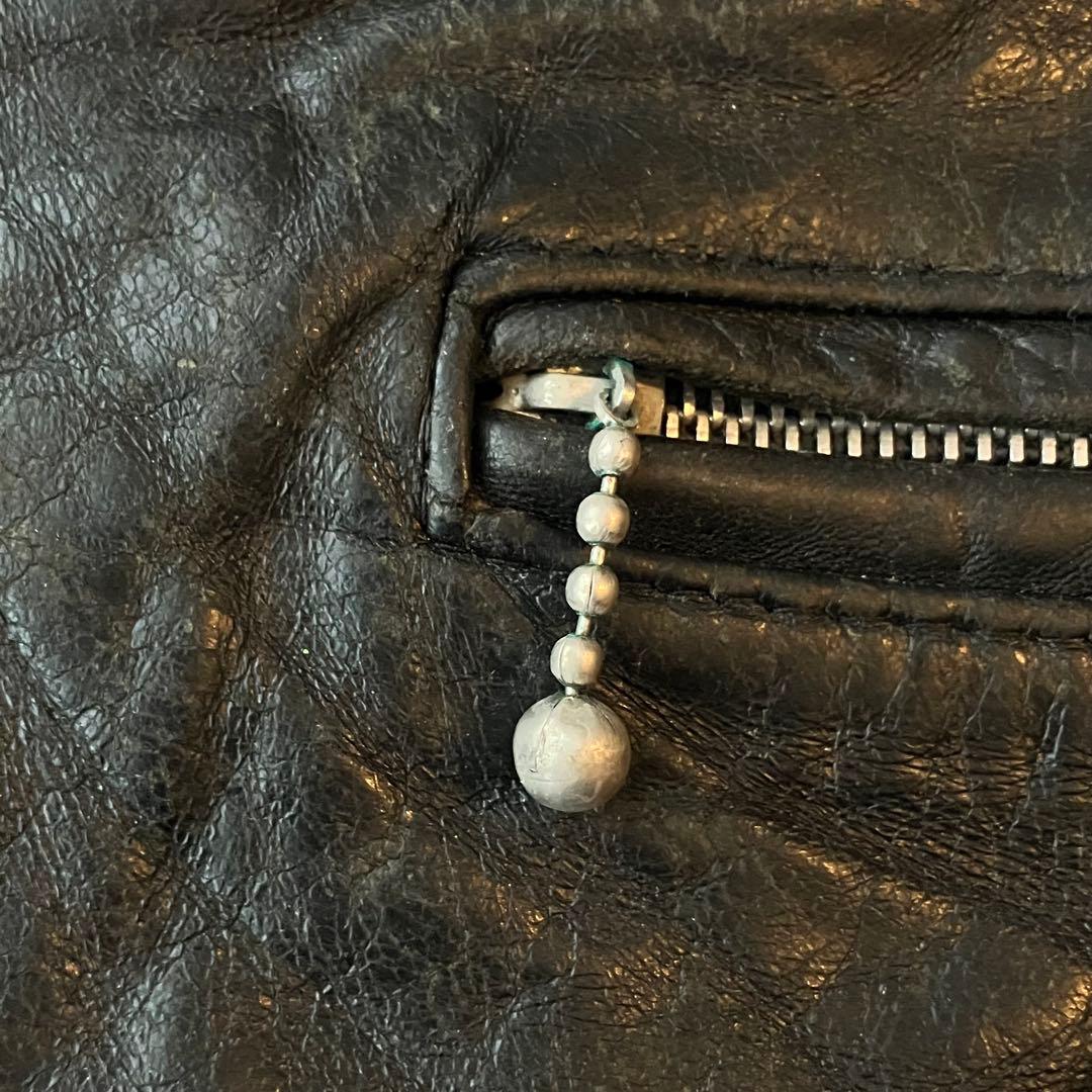 〜70s Champion Rivetts ダブルライダース ロンジャン 34