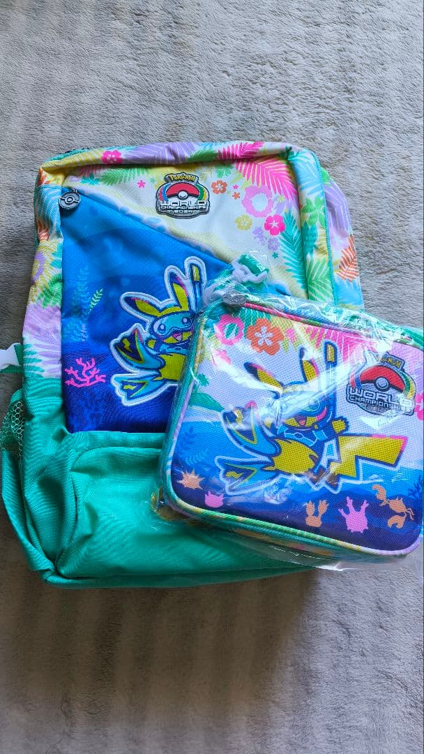 ポケモン WCS2024 ホノルル　選手ウェルカムキットリュックサック&ポーチ