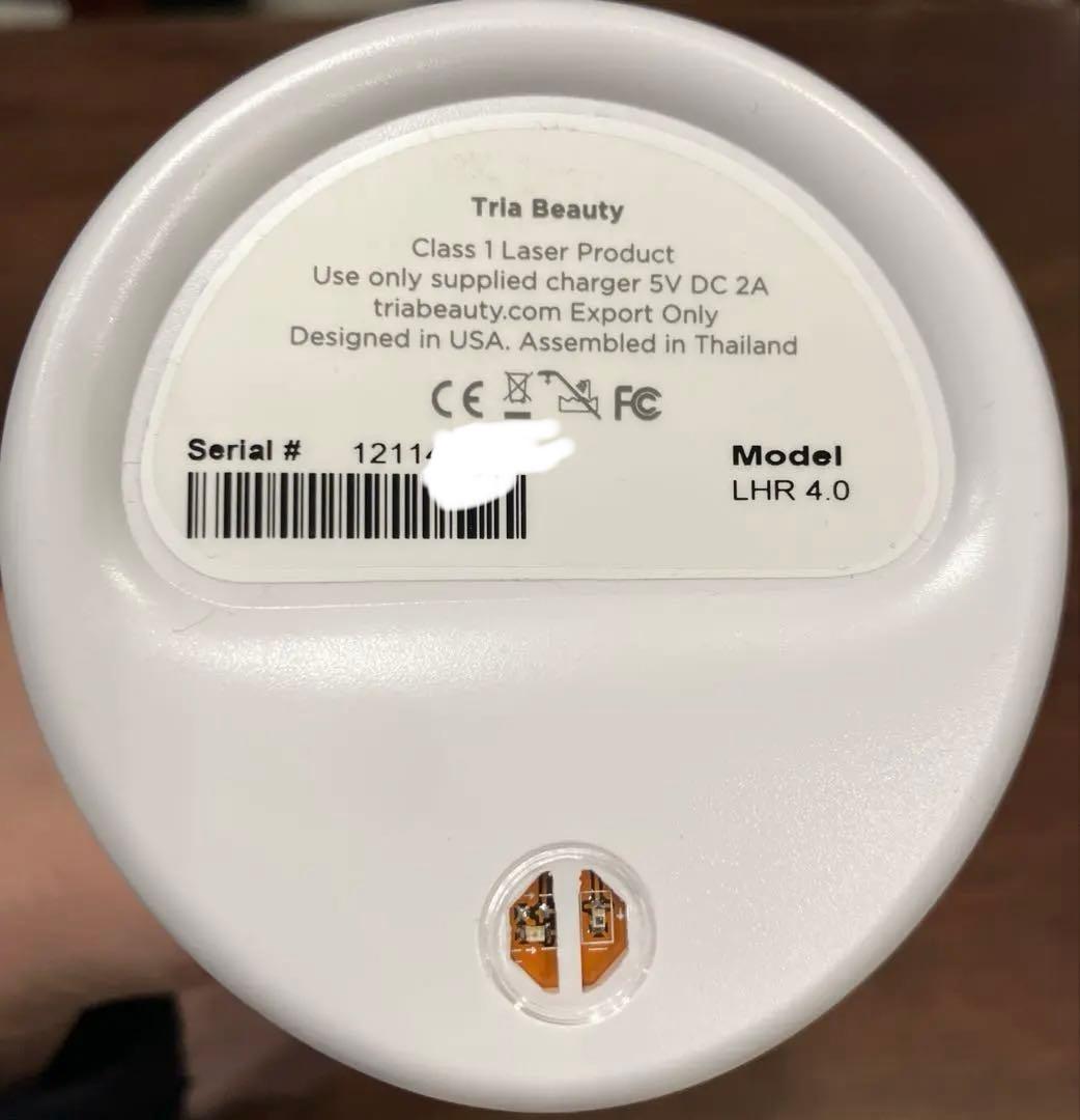 トリア脱毛器 充電器・説明書付き Hair Removal Laser 4X