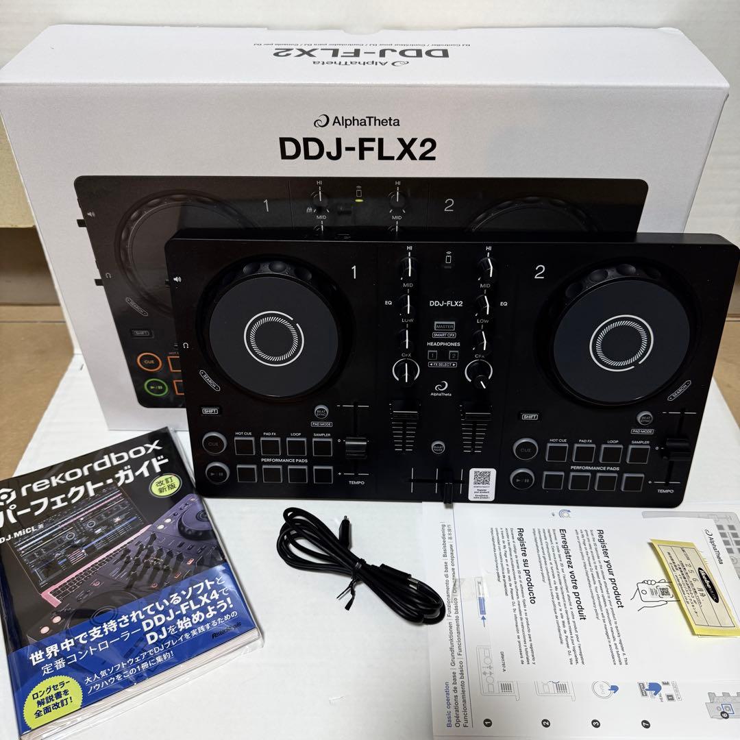 AlphaTheta DDJ-FLX2 教本付き