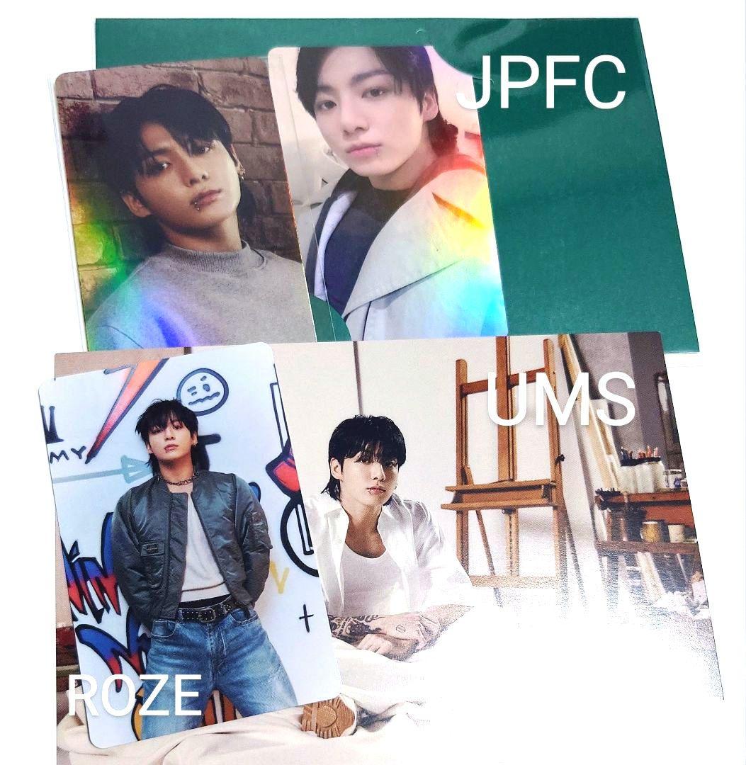BTS ジョングク グク GOLDEN JPFC ユニバ 特典 トレカ　アルバム