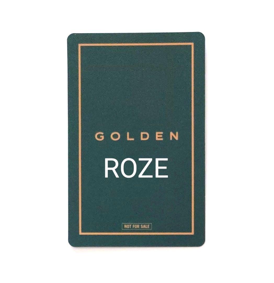 BTS ジョングク グク GOLDEN JPFC ユニバ 特典 トレカ　アルバム