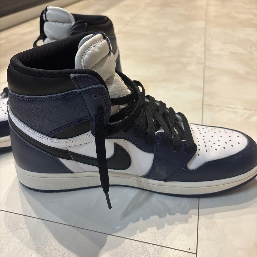 靴 Air Jordan 1 Retro High OG Midnight Navy