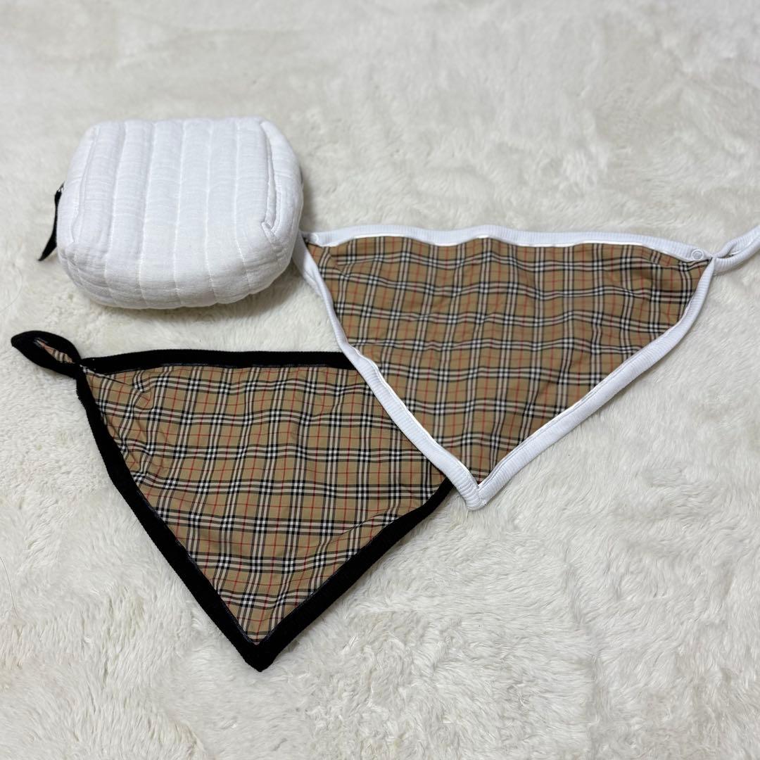 新品未使用　バーバリー　Burberry　スタイ　ポーチ　二枚　ノバチェック
