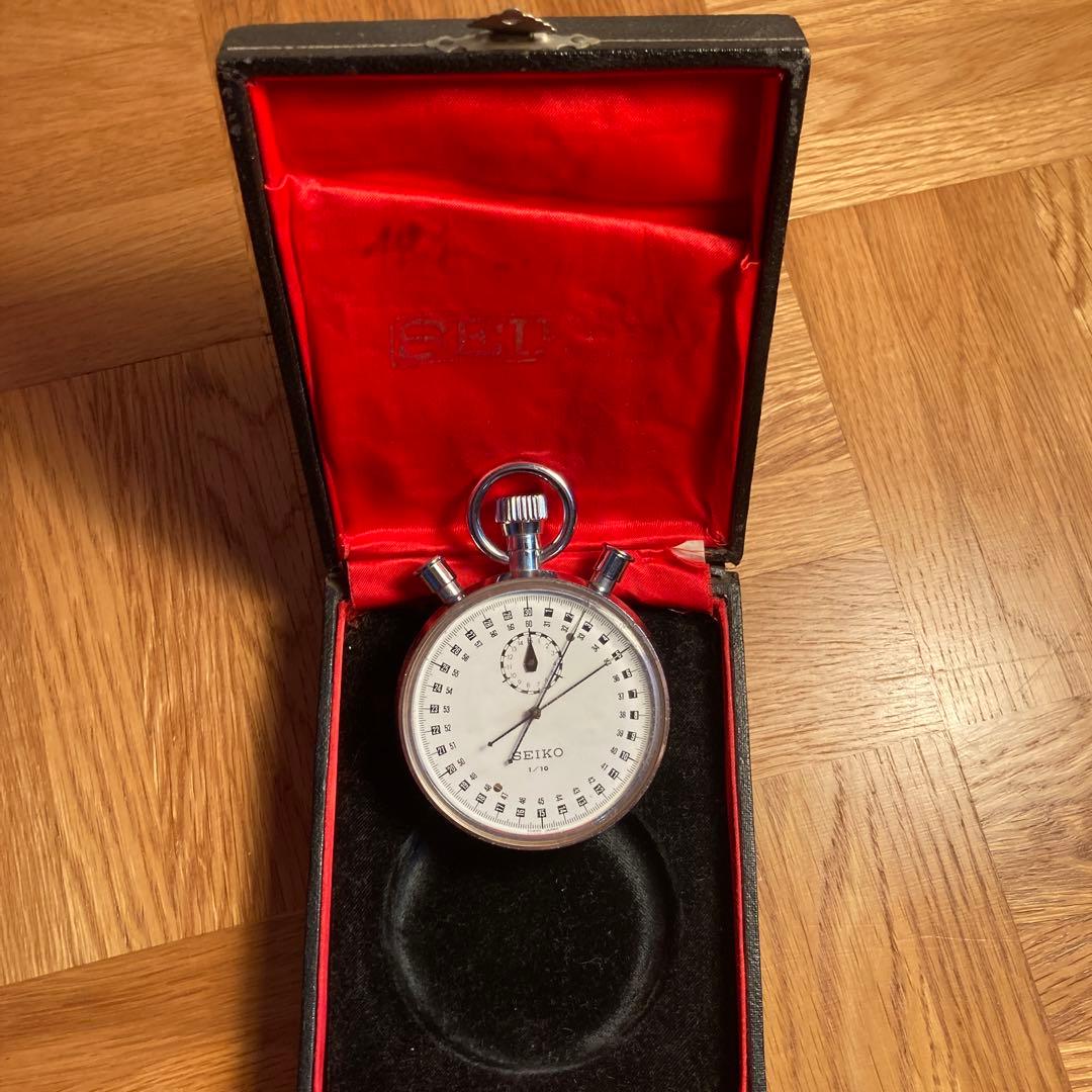 SEIKO ストップウォッチ 超希少ACRP 8922-5000 型ケース付き