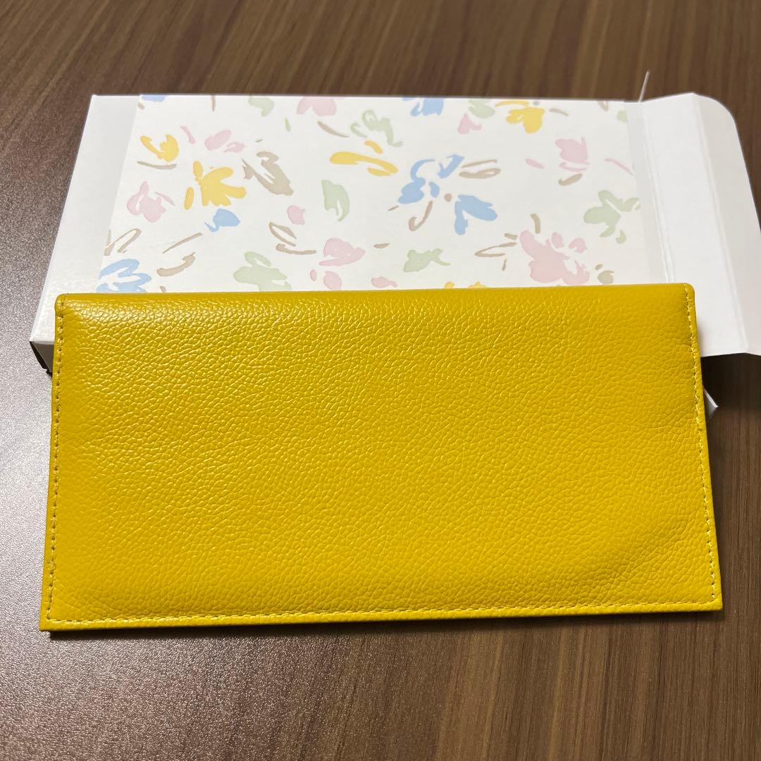 皇居財布　イエロー